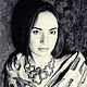 Колье "Дар всепрощения" из бисера с голубым топазом. Колье. Алла Масленникова (beadlady). Ярмарка Мастеров.  Фото №4