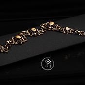 Украшения handmade. Livemaster - original item Bronze bracelet 