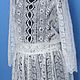 233 dress knitted down white clothes. Dresses. Nadegda , pukhovyy platok. Online shopping on My Livemaster.  Фото №2
