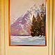 Montana Painting ORIGINAL OIL PAINTING on Canvas, Glacier Park. Pictures. Walperion Paintings. My Livemaster. Фото №6