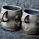 Кружки: "Дамочки". Кружки и чашки. Fortochka ceramica. Ярмарка Мастеров.  Фото №5