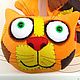 Order The work is such - emotion.! Soft toy cat Vasya Lozhkina. Dingus! Funny cats and other toys. Livemaster. . Stuffed Toys Фото №3