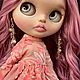 Кукла Блайз с длинными розовыми волосами кастом Blythe doll TBL ooak, Кукла Кастом, Сочи,  Фото №1