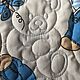 blankets for kids: Children's quilt quilt with bears. Baby blanket. irinagur4. My Livemaster. Фото №4