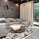  ковёр ручной работы из шкур коровы. Ковры для дома. Luxury Patchwork. Ярмарка Мастеров.  Фото №4