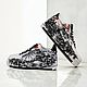 Кроссовки белые Nike Air Force унисекс, кастом, япония, ручная роспись, Кроссовки, Волжский,  Фото №1