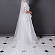 Фата испанка три метра на три метра. Фаты. Romantic Wedding. Интернет-магазин Ярмарка Мастеров.  Фото №2