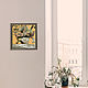 Painting Bouquet (olive, ochre), Pictures, St. Petersburg,  Фото №1