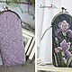 Japanese patchwork. Eyeglass case with clasp 'Favorite irises. Eyeglass case. Olga Abakumova. Lolenya (lolenya). My Livemaster. Фото №9