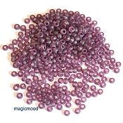 Материалы для творчества handmade. Livemaster - original item 10g 10/0 Czech Preciosa beads 20060 matt purple transparent Mat. Handmade.