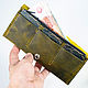 Кожаный женский кошелек. Кошельки. Lemberg Leather. Ярмарка Мастеров.  Фото №4