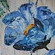 Painting Blue poppy, Blue flowers, Himalayan poppy, oil, 20h25. Pictures. Valeria. My Livemaster. Фото №6