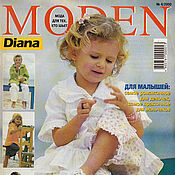 Материалы для творчества handmade. Livemaster - original item Diana Moden Magazine — Fashion for children 4/2000. Handmade.