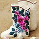 Boots / any size / custom. Felt boots. валенки Vladimirova Oksana. My Livemaster. Фото №4