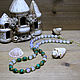 Moonstone and malachite beads ' Spring charm». Beads2. irina-taranenko. Online shopping on My Livemaster.  Фото №2