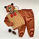 New Year's Bear costume for a boy, Carnival costumes for children, Kaliningrad,  Фото №1