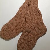 Аксессуары handmade. Livemaster - original item Camel wool socks Tamerlane 39-40. Handmade.
