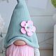 Мятный гном. Элементы интерьера. Mari_Crafts. Ярмарка Мастеров.  Фото №4