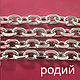 8х5 мм * ЦЕПОЧКА (Ю.Корея) - родий, Цепочки, Дзержинский,  Фото №1