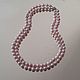 Pearl. Necklace of pink pearls 'Pink ice', Necklace, Tel Aviv,  Фото №1
