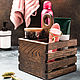Universal stand made of dark oak small. Utensils. Foksvudrus. Online shopping on My Livemaster.  Фото №2