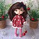 Заказать Нарядные платья для куклы Монст/ Xiaomi Monst Doll / Колготки. Bonecas da Yulia Одежда для кукол. Ярмарка Мастеров. . Одежда для кукол Фото №3