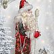 Order Santa Claus Doll, handmade Doll made of plastic. Elena Konopleva dolls and toys. Livemaster. . Ded Moroz and Snegurochka Фото №3