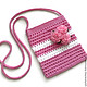 Handbag for girls knitted cotton. Bags for children. From Siberia with love. Online shopping on My Livemaster.  Фото №2