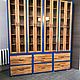  Книжный шкаф из ясеня и сосны. Шкафы. furniture store. Интернет-магазин Ярмарка Мастеров.  Фото №2