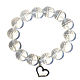 The Pure Love bracelet of rock crystal with erodirovannoj suspension 'Heart. Bead bracelet. Magazin-Brasletov. Online shopping on My Livemaster.  Фото №2