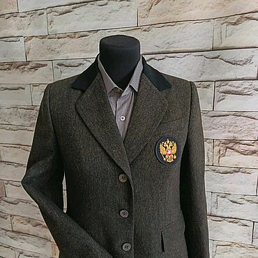Одежда ручной работы. Ярмарка Мастеров - ручная работа Модный пиджак Viktorika. Handmade.