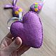 Сувенир на Пасху из фетра "Яркий праздник 1" (3 предмета). Игрушки. Felty Love: игрушки и декор из фетра. Ярмарка Мастеров.  Фото №7