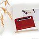 Leather holder for driving license card and passport cover. Passport cover. Ptaho (Ольга). Online shopping on My Livemaster.  Фото №2
