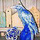 Свеча ручной работы Ворон, Свечи, Краснодар,  Фото №1
