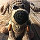 Mongrel dog. Stuffed Toys. strand of wool. My Livemaster. Фото №5
