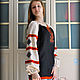 Linen tunic blouse with embroidery Charovnitsa. Shirts. Kupava - ethno/boho. Online shopping on My Livemaster.  Фото №2