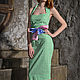 Green summer dress. Dresses. Poza-fashion (poza-fashion). Online shopping on My Livemaster.  Фото №2