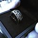 Заказать Кольцо "Масон" из серебра 925 с гранатом. BUGAKOV jewelry. Ярмарка Мастеров. . Кольца Фото №3