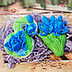 soap: ' Eight and irises ' gift set flowers on March 8. Soap. Edenicsoap - soap candles sachets. Online shopping on My Livemaster.  Фото №2