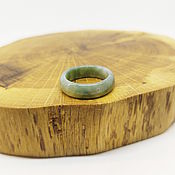 Украшения handmade. Livemaster - original item 17.5 r-r Quartz ring with chlorite (ksh175). Handmade.