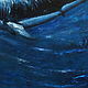 Акула. Подводный мир. Картины. Михаил Губкин. Ярмарка Мастеров.  Фото №6
