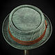 Copy of Copy of Leather pork pie hat PPH-30. Hats1. Bluggae Custom Headwear. My Livemaster. Фото №4