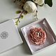 Подарочный набор свеча «Пион»/ Подарки 8 марта. Свечи. JULIET CANDLES BOUTIQUE (juliet-candles). Интернет-магазин Ярмарка Мастеров.  Фото №2