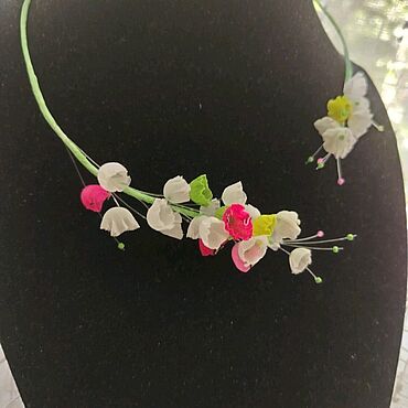 Украшения ручной работы. Ярмарка Мастеров - ручная работа Колье Конфетти. Handmade.