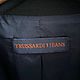 Заказать Винтаж: Люкс! Жакет TRUSSARDI  синее кружево. Винтажный сундучок (Vintage-chest). Ярмарка Мастеров. . Пиджаки винтажные Фото №3