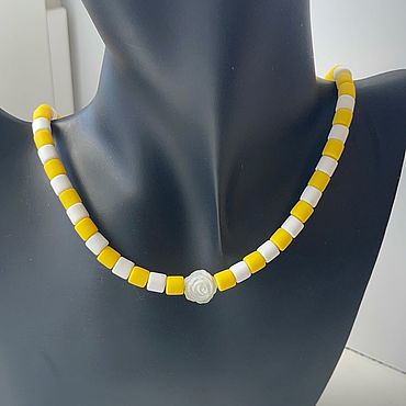 Украшения ручной работы. Ярмарка Мастеров - ручная работа Чокер из каучука. Handmade.