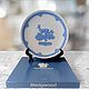 Винтаж: Wedgwood Jasperware Редкая винтажная тарелка в фирменной коробке Веджв, Тарелки декоративные винтажные, Вологда,  Фото №1
