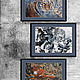 The Amur Tiger painting in mixed media. Pictures. Pictures for the soul (RozaSavinova). My Livemaster. Фото №6