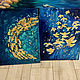 Oil painting and gold leaf 'Flight' abstraction gold birds. Pictures. HappyFingers Movie store (happyfingers). My Livemaster. Фото №5