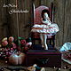 Куколка с кошечкой. Half doll. Комодик, игольница. Интерьерная кукла. Леонора Глущенко | игрушки и декор. Ярмарка Мастеров.  Фото №6